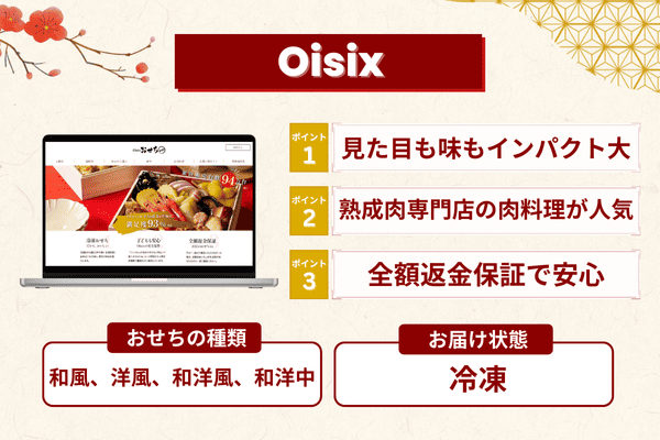 Oisixのおせちの特徴